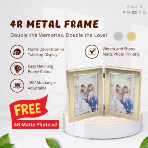 4R Dual Metal Frame (Vertical)