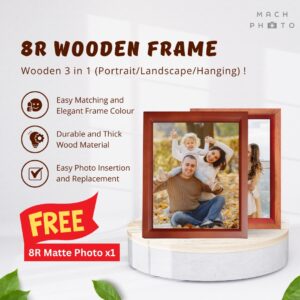 8R V-Shaped Wooden Frame