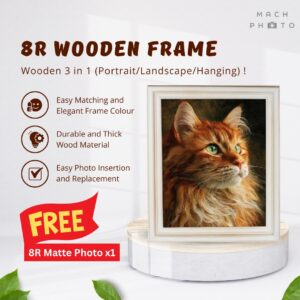 8R S-Shaped Wooden Frame
