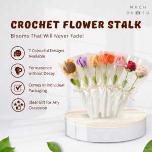 Crochet Flower Stalk