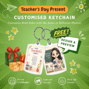 【Teacher’s Day】Acrylic Keychain