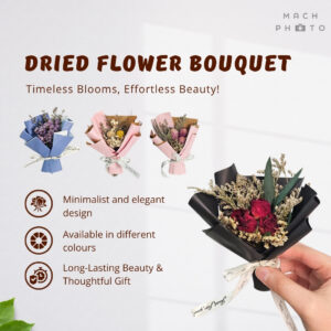 Mini Dried Flower Bouquet