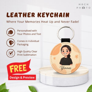 Leather Keychain
