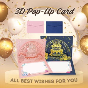 【Birthday】3D Pop-Up Card