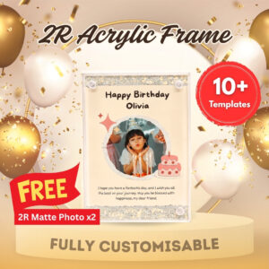 【Birthday】2R Acrylic Frame