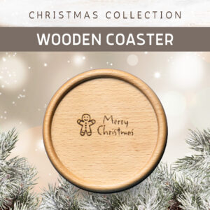 【Christmas】Wooden Coaster