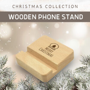 【Christmas】Wooden Phone Stand