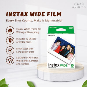 Instax Wide Films (10 Sheets)