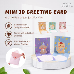 Mini 3D Greeting Card