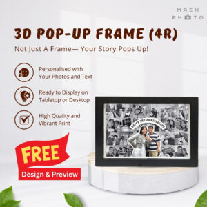 3D Pop-Up Frame (4R)