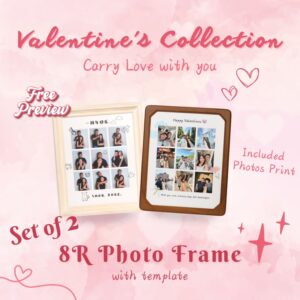 【Valentine's】8R Photo Frame (set of 2)