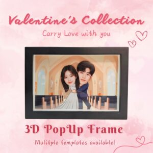 【Valentine's】3D Pop Up Frame
